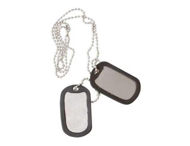 Army Dog Tags for kids