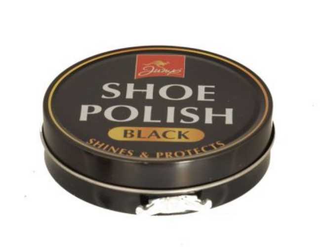 Black shoe polish